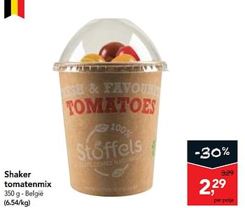 Promoties Shaker tomatenmix - Stoffels - Geldig van 06/06/2018 tot 19/06/2018 bij Makro