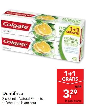 Promoties Dentifrice - Colgate - Geldig van 06/06/2018 tot 19/06/2018 bij Makro