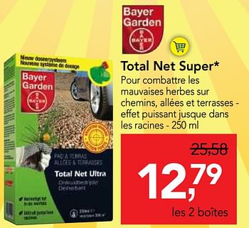 Promotions Bayer total net super - Bayer - Valide de 06/06/2018 à 19/06/2018 chez Makro