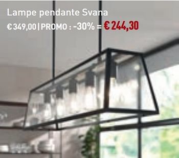 Promotions Lampe pendante svana - Bristol - Valide de 27/05/2018 à 26/06/2018 chez Overstock