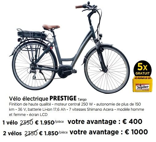 Prestige Fietsen V lo lectrique prestige tango En promotion