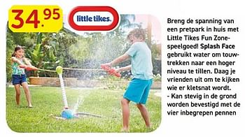 Promoties Breng de spanning van een pretpark in huis met little tikes fun zonespeelgoed! - Little Tikes - Geldig van 28/05/2018 tot 30/06/2018 bij Toys & Toys