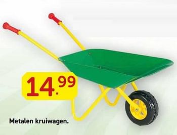 Promoties Metalen kruiwagen. - Huismerk - Toys & Toys - Geldig van 28/05/2018 tot 30/06/2018 bij Toys & Toys