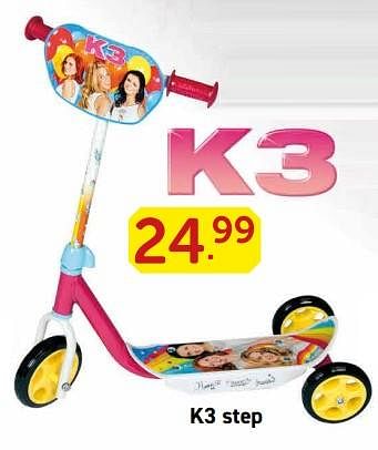 Promoties K3 step - K3 - Geldig van 28/05/2018 tot 30/06/2018 bij Toys & Toys