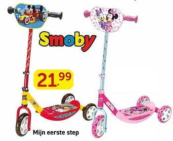 Promoties Mijn eerste step - Smoby - Geldig van 28/05/2018 tot 30/06/2018 bij Toys & Toys