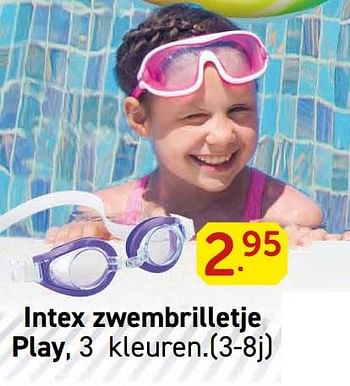 Promoties Intex zwembrilletje play - Intex - Geldig van 28/05/2018 tot 30/06/2018 bij Multi-Land