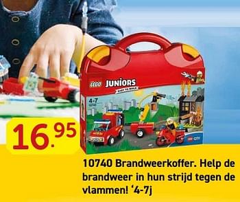 Promoties Brandweerkoffer. - Lego - Geldig van 28/05/2018 tot 30/06/2018 bij Eurosport Belgium