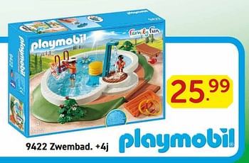 Promoties Zwembad - Playmobil - Geldig van 28/05/2018 tot 30/06/2018 bij Multi-Land