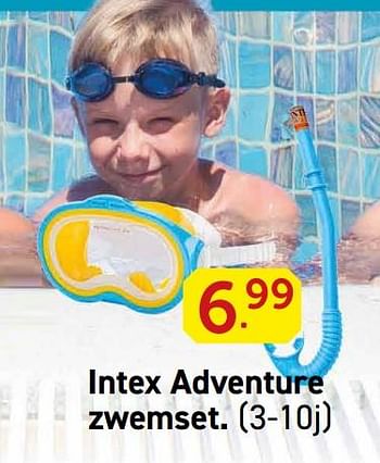 Promoties Intex adventure zwemset - Intex - Geldig van 28/05/2018 tot 30/06/2018 bij Eurosport Belgium