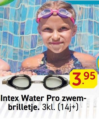 Promoties Intex water pro zwembrilletje - Intex - Geldig van 28/05/2018 tot 30/06/2018 bij Eurosport Belgium