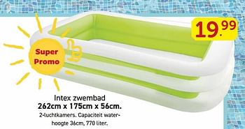 Promoties Intex zwembad - Intex - Geldig van 28/05/2018 tot 30/06/2018 bij Eurosport Belgium