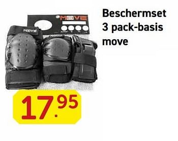 Promoties Beschermset 3 pack-basis move - Huismerk - Vavantas - Geldig van 28/05/2018 tot 30/06/2018 bij Vavantas