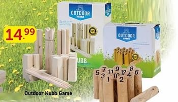 Promotions Outdoor kubb game - OUTDOOR - Valide de 28/05/2018 à 30/06/2018 chez Vavantas