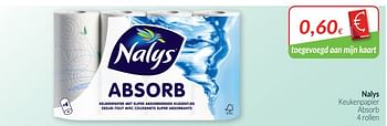 Promoties Nalys keukenpapier - Nalys - Geldig van 01/06/2018 tot 30/06/2018 bij Intermarche