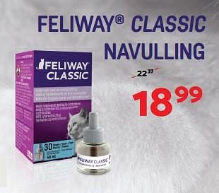 Promoties Feliway classic navulling - Feliway - Geldig van 06/06/2018 tot 17/06/2018 bij Tom&Co