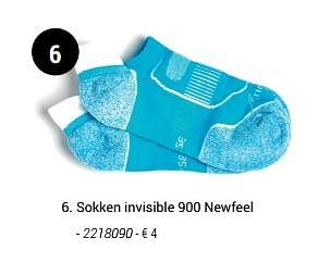 Promoties Sokken invisible 900 newfeel - Newfeel - Geldig van 28/05/2018 tot 03/09/2018 bij Decathlon