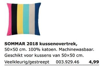 Promotions Sommar - Produit maison - Ikea - Valide de 01/06/2018 à 30/09/2018 chez Ikea