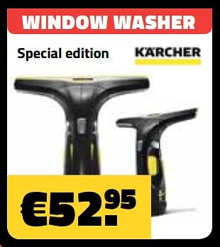 Promoties Karcher window washer special edition - Kärcher - Geldig van 10/06/2018 tot 30/06/2018 bij Bouwcenter Frans Vlaeminck
