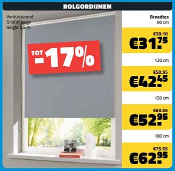 Promoties Rolgordijnen - Huismerk - Bouwcenter Frans Vlaeminck - Geldig van 10/06/2018 tot 30/06/2018 bij Bouwcenter Frans Vlaeminck