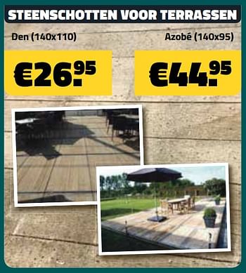 Promoties Steenschotten voor terrassen - Huismerk - Bouwcenter Frans Vlaeminck - Geldig van 10/06/2018 tot 30/06/2018 bij Bouwcenter Frans Vlaeminck