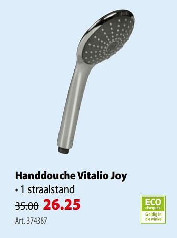 Promoties Handdouche vitalio joy - Grohe - Geldig van 13/06/2018 tot 25/06/2018 bij Gamma