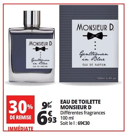 monsieur d eau de parfum