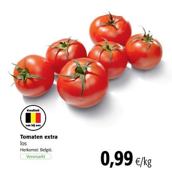 Promoties Tomaten extra - Huismerk - Colruyt - Geldig van 06/06/2018 tot 19/06/2018 bij Colruyt