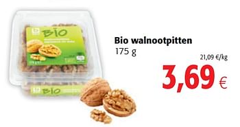 Promoties Bio walnootpitten - Boni - Geldig van 06/06/2018 tot 19/06/2018 bij Colruyt