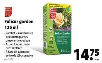 Promoties Folicur garden - Bayer - Geldig van 13/06/2018 tot 25/06/2018 bij Gamma