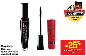 Promotions Maquillage bourjois - Bourjois - Valide de 06/06/2018 à 18/06/2018 chez Carrefour