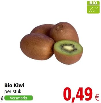 Promoties Bio kiwi - Huismerk - Colruyt - Geldig van 06/06/2018 tot 19/06/2018 bij Colruyt