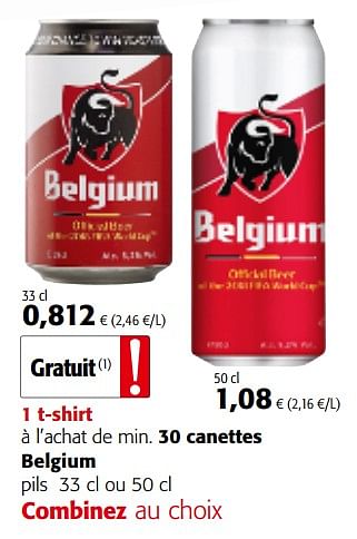 Promotions Belgium - Jupiler - Valide de 06/06/2018 à 19/06/2018 chez Colruyt
