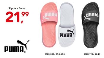 Promoties Slippers puma - Puma - Geldig van 10/06/2018 tot 01/07/2018 bij Bristol