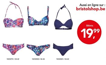 Promotions Bikinis - Produit maison - Shoe Discount - Valide de 10/06/2018 à 01/07/2018 chez Bristol