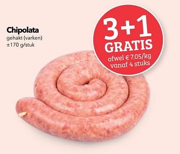 Promoties Chipolata - Huismerk - Buurtslagers - Geldig van 08/06/2018 tot 21/06/2018 bij Buurtslagers