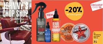 Promoties Shampooing pour barbe - Born Lucky - Geldig van 06/06/2018 tot 19/06/2018 bij DI