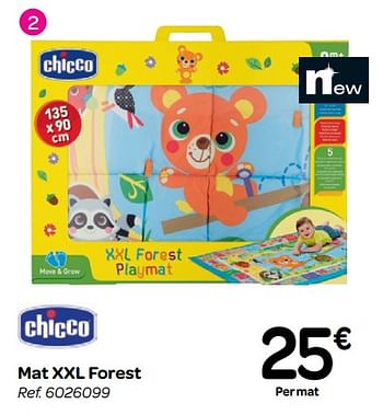 Promoties Mat xxl forest - Chicco - Geldig van 13/06/2018 tot 02/07/2018 bij Carrefour