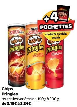 Promotions Chips pringles - Pringles - Valide de 13/06/2018 à 25/06/2018 chez Carrefour