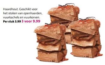 Promoties Haardhout - Huismerk - Intratuin - Geldig van 11/06/2018 tot 24/06/2018 bij Intratuin