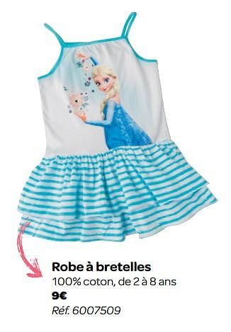 Promotions Robe à bretelles - Disney - Valide de 13/06/2018 à 02/07/2018 chez Carrefour