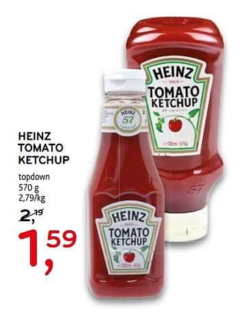 Promoties Heinz tomato ketchup topdown - Heinz - Geldig van 13/06/2018 tot 19/06/2018 bij C&B