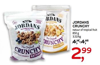 Promoties Jordans crunchy - Jordans - Geldig van 13/06/2018 tot 19/06/2018 bij C&B