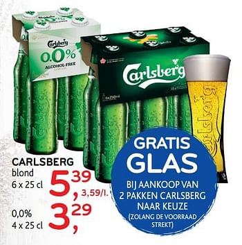 Promoties Carlsberg blond - Carlsberg Luxe - Geldig van 20/06/2018 tot 03/07/2018 bij Alvo