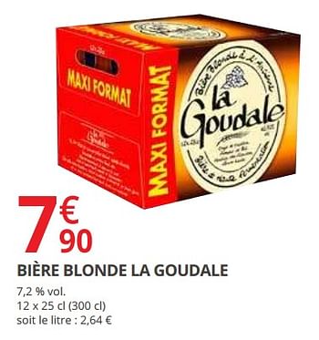 Promotions Bière blonde la goudale - La Goudale - Valide de 13/06/2018 à 24/06/2018 chez Auchan Ronq