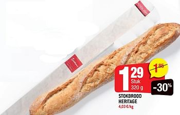 Promoties Stokbrood heritage - Delifrance - Geldig van 20/06/2018 tot 25/06/2018 bij Smatch