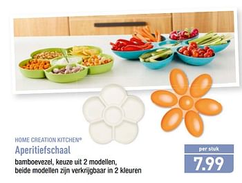 Promoties Home creation kitchen aperitiefschaal - HOME CREATION - Geldig van 18/06/2018 tot 23/06/2018 bij Aldi