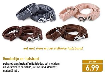 gloeilamp Lotsbestemming Ja Huismerk - Aldi Hondenlijn en -halsband - Promotie bij Aldi
