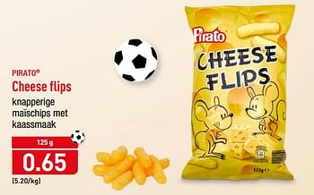 Promoties Pirato cheese flips - Pirato - Geldig van 18/06/2018 tot 23/06/2018 bij Aldi