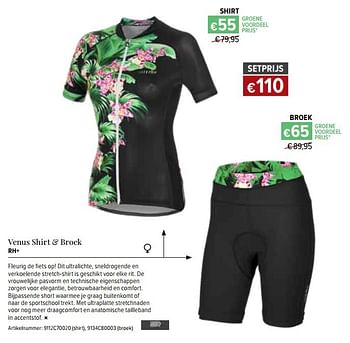Promoties Venus shirt - Venus - Geldig van 14/06/2018 tot 29/06/2018 bij A.S.Adventure