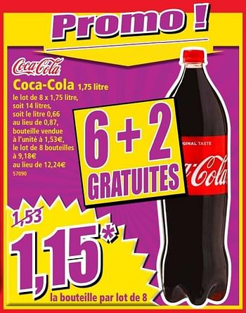 Promotions Coca-cola - Coca Cola - Valide de 20/06/2018 à 26/06/2018 chez Norma